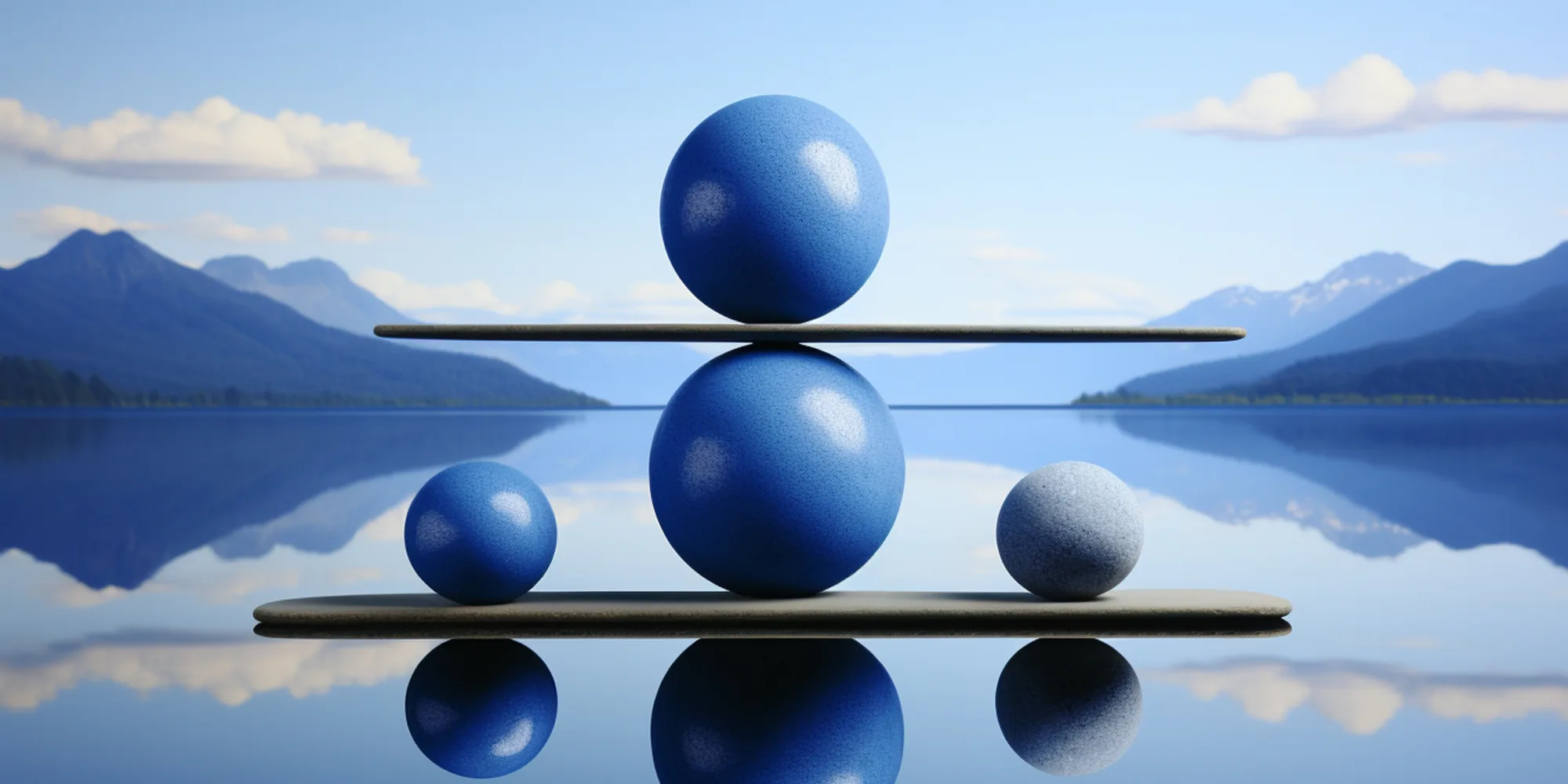 A balance scale weighing two commerce platforms