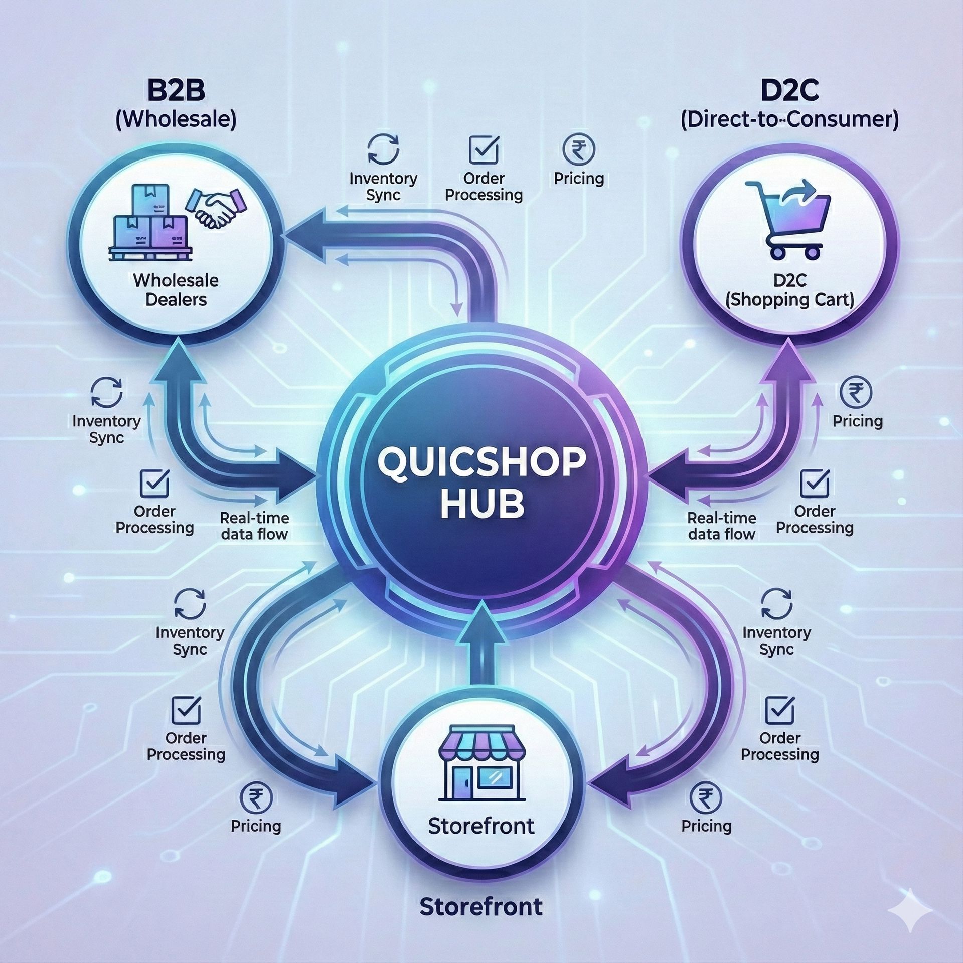 Unified Commerce Diagram